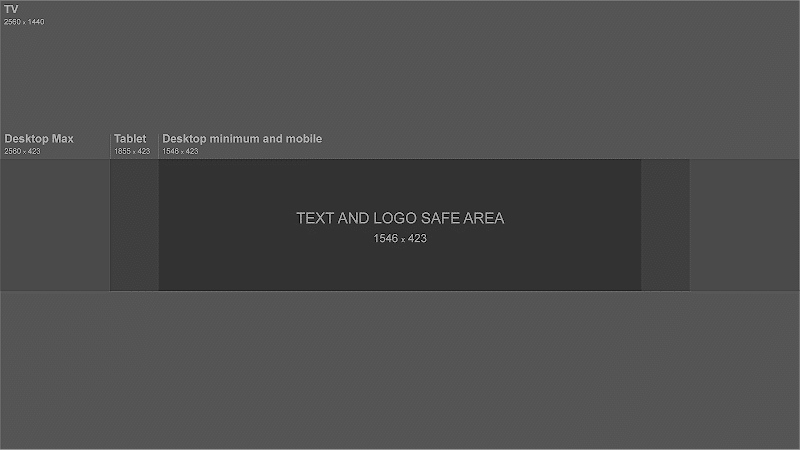 youtube channel art template