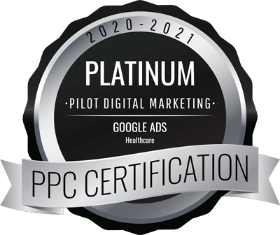 Platinum PPC Certification in Google Ads for Healthcare, 2020-2021
